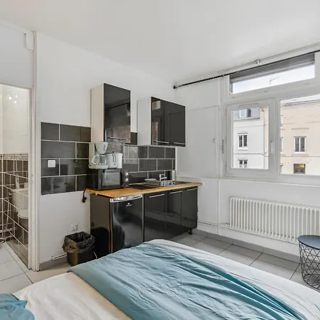 Apartment Chic Studio Centre-ville Rouen